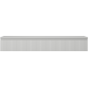 Mexen Rivel badmeubel onder de wastafel 160 cm met blad, 1 lade, gegroefd, grijs mat - 91A20-16023-1-BFC62