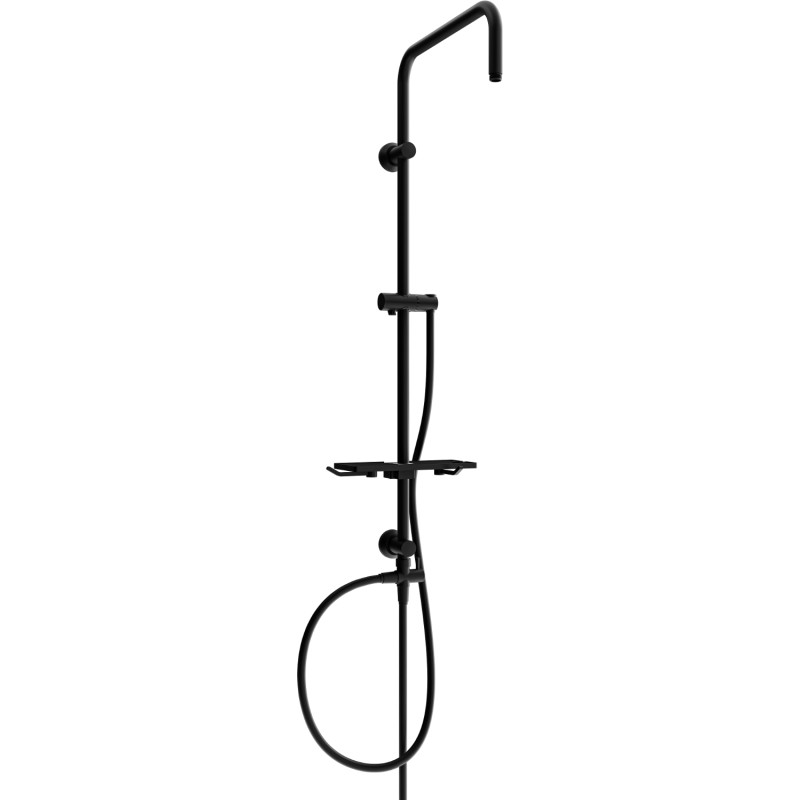 Mexen T tuš stup, crna - 7939399-70