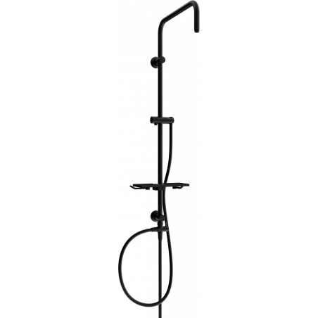 Mexen T tuš steber, črn - 7939399-70