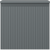 Mexen Rivel badkamerkast onder wastafel 50 cm met blad, 1 lade, gegroefd, grafiet mat - 91A20-05047-1-BFC66