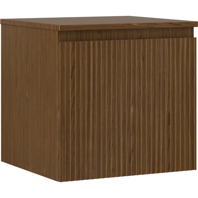 Mexen Rivel vannitoa kapp kraanikausi alusega 50 cm, 1 sahtel, soonikkoes, pähkel - 91A20-05047-1-BFC86