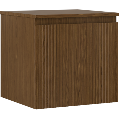Mexen Rivel vannitoa kapp kraanikausi alusega 50 cm, 1 sahtel, soonikkoes, pähkel - 91A20-05047-1-BFC86