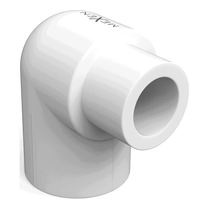Mexen PPR elleboogfitting 90° gelast voor PPR-buizen 20 x 20, PN25 - W97335-2020-00
