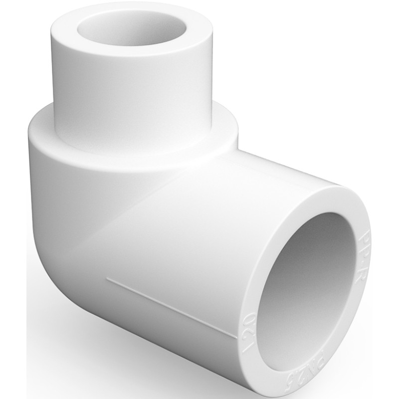 Mexen PPR kolano nyplowe 90° zgrzewane do rur PPR 20 x 20, PN25 - W97335-2020-00