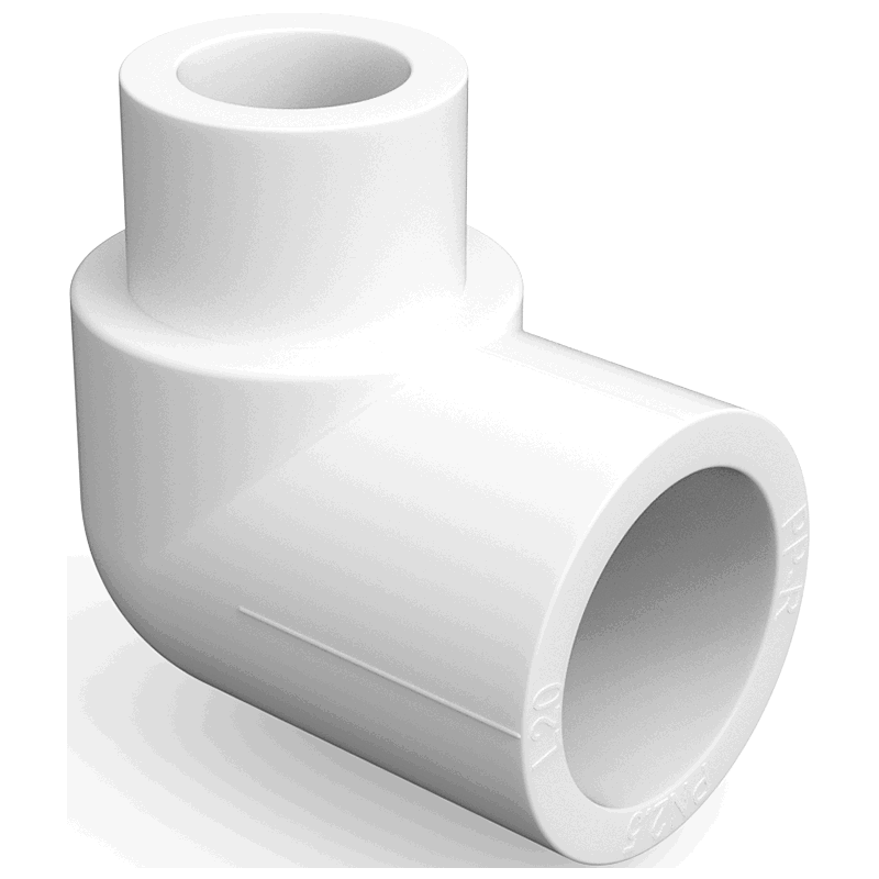 Mexen PPR 90° svetsat knästöd för rör 25 x 25, PN25 - W97335-2525-00