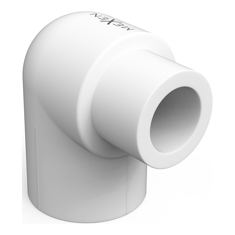 Mexen PPR συγκολλημένη αγκώνα 90° για σωλήνες 32 x 32, PN25 - W97335-3232-00