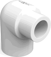 Mexen PPR-Winkelstück 90° geschweißt für PPR-Rohre 32 x 32, PN25 - W97335-3232-00