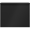 Mexen Rivel Badezimmer-Unterschrank 60 cm mit Arbeitsplatte, 1 Schublade, geriffelt, schwarz matt - 91A20-06047-1-BFC71