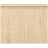 Mexen Rivel Badezimmerschrank mit Waschtischplatte 60 cm, 1 Schublade, geriffelt, Eiche - 91A20-06047-1-BFC81