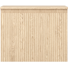 Mexen Rivel meuble de salle de bain sous lavabo 60 cm avec plateau, 1 tiroir, rainuré, chêne - 91A20-06047-1-BFC81