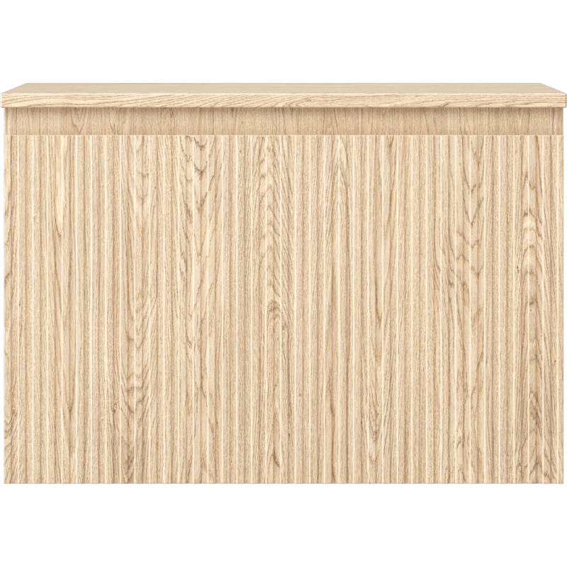 Mexen Rivel armário de casa de banho para lavatório 70 cm com bancada, 1 gaveta, ranhurada, carvalho - 91A20-07047-1-BFC81