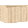 Mexen Rivel Badezimmer-Unterschrank 70 cm mit Arbeitsplatte, 1 Schublade, gerieft, Eiche - 91A20-07047-1-BFC81