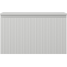 Mexen Rivel badkamerkast onder de gootsteen 80 cm met blad, 1 lade, gegroefd, grijs mat - 91A20-08047-1-BFC62