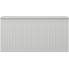 Mexen Rivel badkamerkast onder wastafel 100 cm met blad, 1 lade, geribbeld, grijs mat - 91A20-10047-1-BFC62