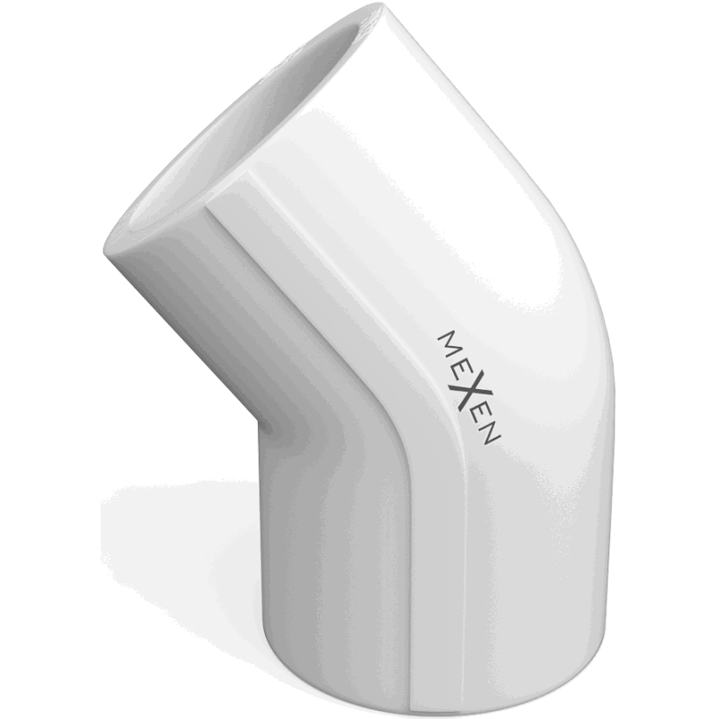 Mexen PPR codo 45° soldado para tubos PPR 25 x 25, PN20 - W97337-2525-00