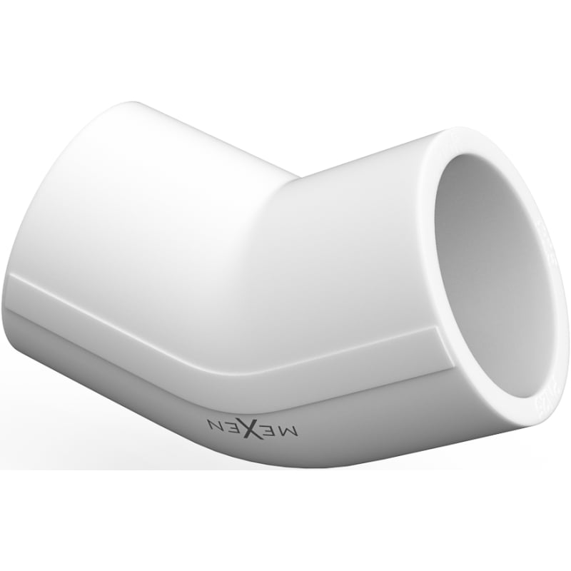 Mexen PPR kolano 45° zgrzewane do rur PPR 25 x 25, PN20 - W97337-2525-00