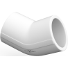 Mexen PPR coude à 45° soudé pour tuyaux PPR 32 x 32, PN20 - W97337-3232-00