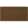 Mexen Rivel Badezimmerschrank 100 cm mit Arbeitsplatte, 1 Schublade, geriffelt, Nussbaum - 91A20-10047-1-BFC86