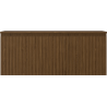 Mexen Rivel badkamermeubel onder de wastafel 120 cm met blad, 1 lade, gegroefd, walnoot - 91A20-12047-1-BFC86