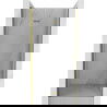 Mexen Lima opvouwbare douchedeur 70 cm, transparant, goud - 856-070-000-50-00
