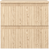 Mexen Rivel vannitoa kapp valamu all, 50 cm, lauaplaadi, 2 sahtlit, sooniline, tamm - 91A20-05047-2-BFFC81