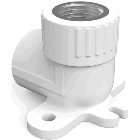 Mexen PPR coude avec support soudé pour tuyaux PPR 20 x 1/2 GW - W97340-2012F-00