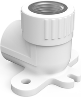 Mexen PPR gomito con supporto saldato per tubi PPR 20 x 3/4 IF - W97340-2034F-00