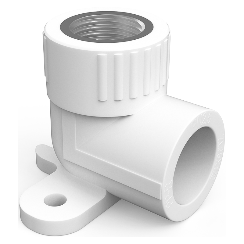 Mexen PPR codo con soporte soldado para tuberías PPR 32 x 1 GW - W97340-3210F-00