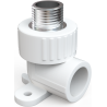 Mexen PPR Ellenbogen mit Halterung zum Schweißen für PPR Rohre 20 x 1/2 GZ - W97341-2012M-00