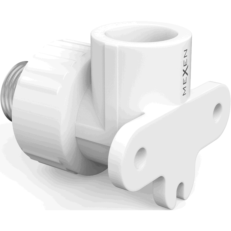 Mexen PPR welded elbow with hanger for PPR pipes 25 x 1/2 M - W97341-2512M-00