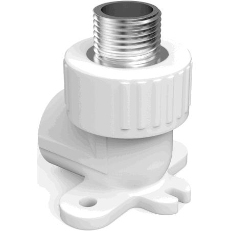 Mexen PPR coude avec support soudé pour tuyaux PPR 25 x 3/4 GZ - W97341-2534M-00