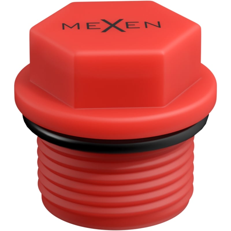Mexen PPR κοντό πώμα για δοκιμές 1/2 GZ κόκκινο - W97343-12-01