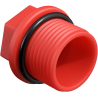Mexen PPR bouchon court pour test 3/4 GZ rouge - W97343-34-01