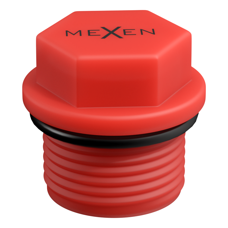 Mexen PPR korte dop voor tests 3/4 GZ rood - W97343-34-01