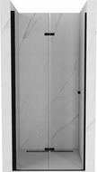 Mexen Lima vouwwanden douchedeur 110 cm, transparant, zwart - 856-110-000-70-00