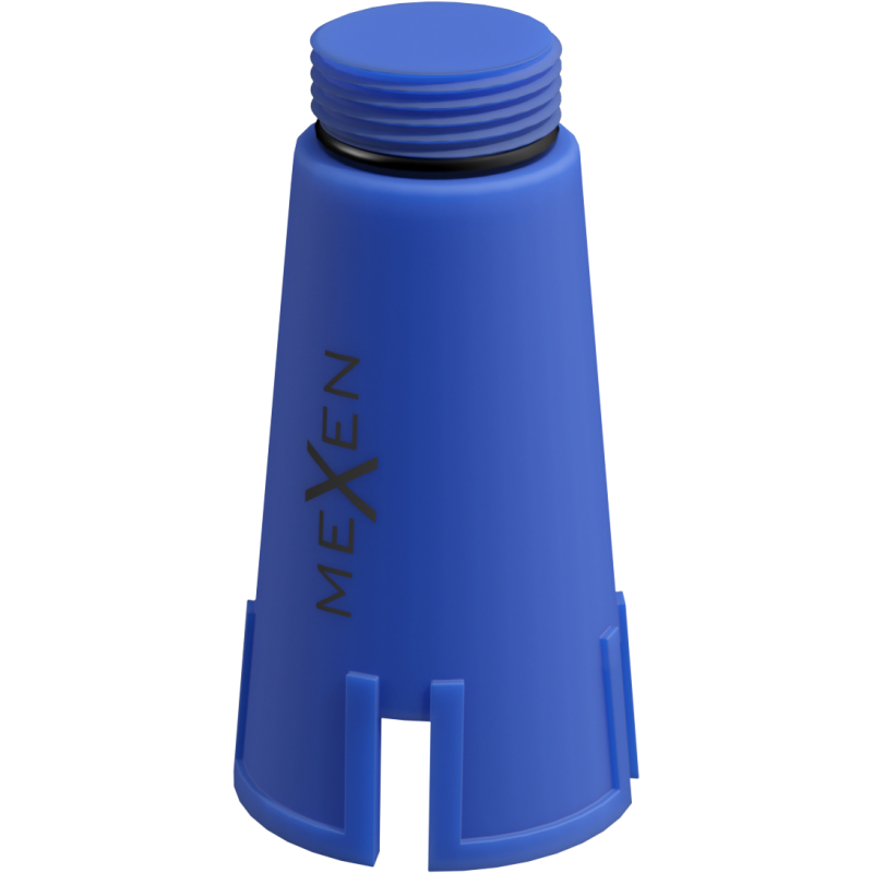 Mexen PPR lange plug voor tests 1/2 GZ blauw - W97344-12-00