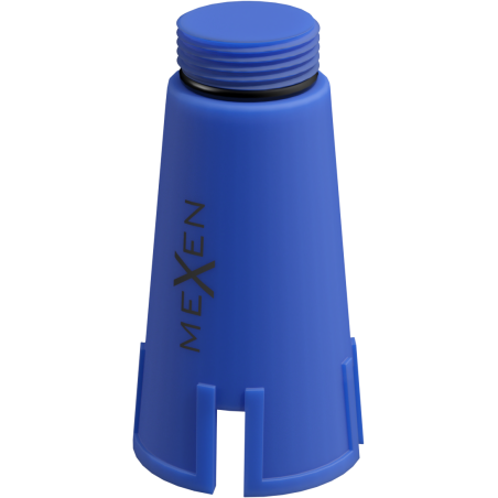 Mexen PPR bouchon long pour échantillons 1/2 GZ bleu - W97344-12-00