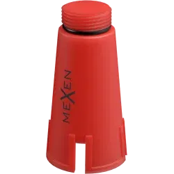 Mexen PPR langer Stopfen für Prüfungen 1/2 GZ rot - W97344-12-01