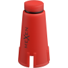 Mexen PPR langer Prüfstopfen 1/2 GZ rot - W97344-12-01
