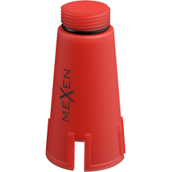 Mexen PPR langer Prüfstopfen 3/4 GZ rot - W97344-34-01