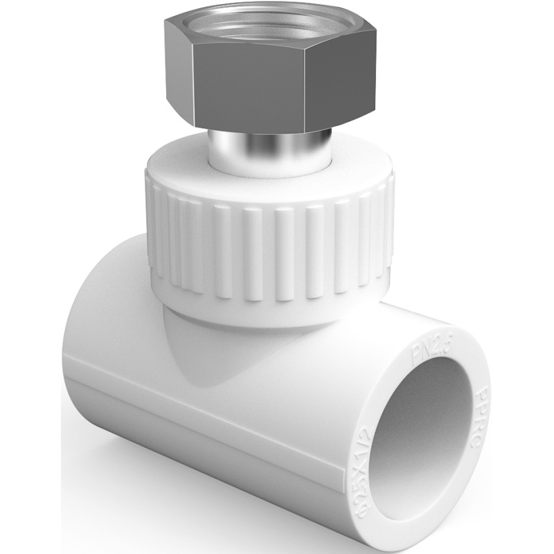 Mexen PPR trójnik z półśrubunkiem zgrzewany do rur PPR 25 x 3/4 GW x 25 - W97347-2534F25-00