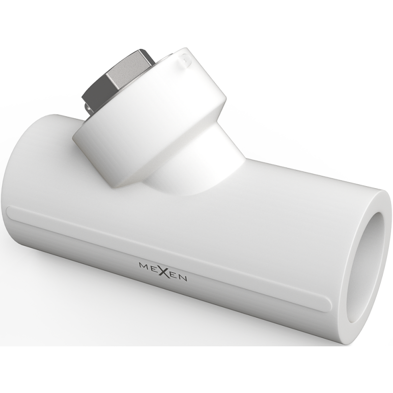 Mexen PPR filtro angular soldado para tubos 25 x 25, PN20 - W97348-25-00