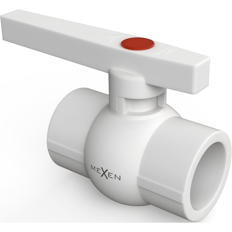 Mexen PPR zawór kulowy PP zgrzewany do rur PPR 20 x 20 - W97349-20-00