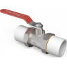Mexen PPR kogelklep met koppelingen PP gelast voor PPR-buizen 32 x 32 - W97350-32-00