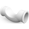 Mexen PPR short welded bypass for PPR pipes 25 x 25, PN20 - W97351-25-00