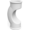 Mexen PPR short welded bypass for PPR pipes 25 x 25, PN20 - W97351-25-00