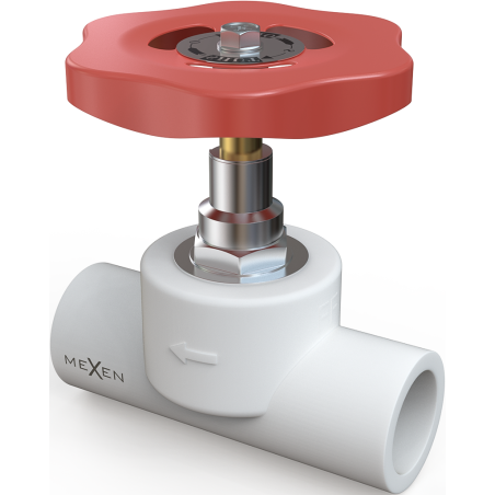 Mexen PPR lasventiel voor gelaste PPR-buizen 25 x 25 - W97352-25-00