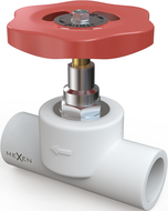 Mexen PPR vanne à boisseau sphérique soudée pour tuyaux PPR 32 x 32 - W97352-32-00