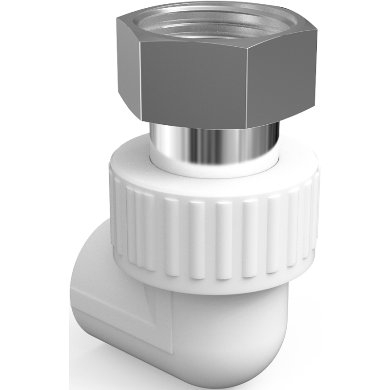 Mexen PPR elleboog met halfschroefdraad gelast voor PPR buizen 20 x 3/4 IW - W97353-2034F-00