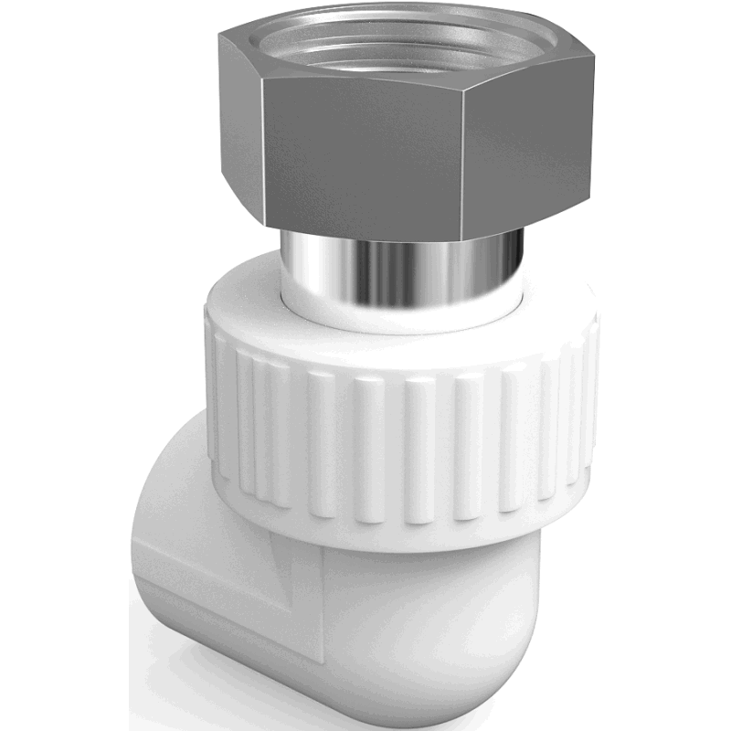 Mexen PPR elbow welded to PPR pipes with a half-thread 25 x 1/2 FF - W97353-2512F-00